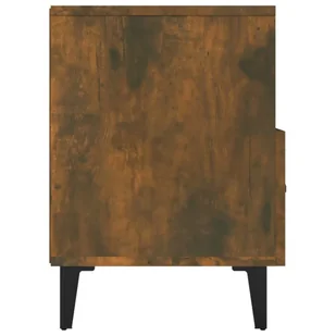 Lumarko Szafka pod telewizor, przydymiony dąb, 80x36x50 cm - Szafki RTV - miniaturka - grafika 9