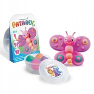 Masy plastyczne - Motyl do robienia z Patarev (masa jedwabna) - miniaturka - grafika 1