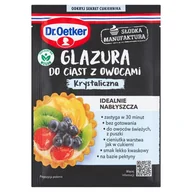 Dodatki do ciast w proszku - Dr. Oetker Słodka Manufaktura Glazura do ciast z owocami krystaliczna 10 g - miniaturka - grafika 1