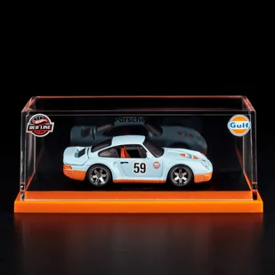 Hot Wheels 2025 1986 Porsche 959 Gulf Edition Red Line Club Jcp15 - Samochody i pojazdy dla dzieci - miniaturka - grafika 1