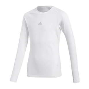 adidas Junior AlphaSkin LS dł. rękaw 325 : Rozmiar - 176 cm - Pozostała odzież narciarska - miniaturka - grafika 1