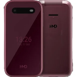 HMD 2660 Flip Czerwony - Telefony komórkowe - miniaturka - grafika 1