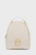 Plecaki - Love Moschino plecak damski kolor beżowy mały gładki - miniaturka - grafika 1