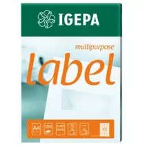 Igepa Etykiety samoprzylepne 70,0 x 50,8 mm (15 etykiet / str.) (EA-700X508) - Etykiety do drukarek - miniaturka - grafika 1