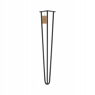 Moria Design Hairpin legs Meblowa noga metalowa stolika ławy 61 cm 3 pręty - Meble modułowe i akcesoria - miniaturka - grafika 1