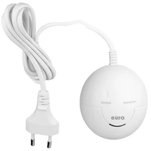 Czujnik gazu ''eura'' GD-02A2 - 230 V / 50 Hz - AC 230 V przewód 1,5 m metan żywotność sensora 5 lat - Czujniki czadu, dymu, gazu - miniaturka - grafika 1