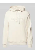 Bluzy męskie - Bluza z kapturem i wyhaftowanym logo model New Nouvel - Pepe Jeans - miniaturka - grafika 1
