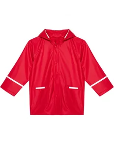 Playshoes Kurtka przeciwdeszczowa 408638 M Czerwony Regular Fit - Kurtki i płaszcze dla chłopców - miniaturka - grafika 1