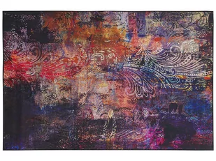 Beliani Dywan kolorowy 160 x 230 cm krótkowłosy MARDIN - Dywany - miniaturka - grafika 1