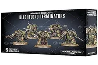 Akcesoria do gier planszowych - Games Workshop Death Guard Blightlord Terminators (43-51) 99120102074 - miniaturka - grafika 1