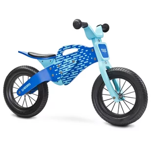 Caretero by Toyz Enduro 0230 niebieski - Rowerki biegowe - miniaturka - grafika 1