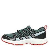 Buty dla chłopców - Salomon Buty dla chłopców XA PRO V8 K do użytku na zewnątrz z podeszwą Contagrip i Sensifit, Wielobarwny Stormy Weather Zen Blue Goji Berry, 37 EU - miniaturka - grafika 1