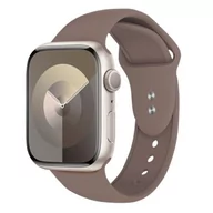 Akcesoria do smartwatchy - Pasek CRONG Liquid do Apple Watch (38/40/41mm) Brązowy - miniaturka - grafika 1