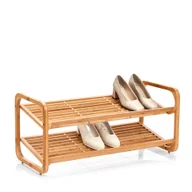 Szafki na buty - Bambusowy stojak na buty, obuwie, 2 poziomy, ZELLER - miniaturka - grafika 1