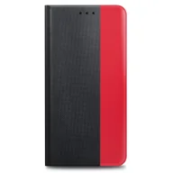 Etui i futerały do telefonów - etui ochronne prio do iPhone 12 Pro Max czarno-czerwone - miniaturka - grafika 1