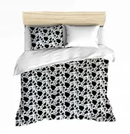 Pościel - pościel z polaru 220x240 + 2 poszewki P 307-5 DUO dalmatyńczyk / biały - miniaturka - grafika 1