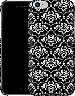 Etui na telefon komórkowy Black French Lillies Apple iPhone 6 Plus - Etui i futerały do telefonów - miniaturka - grafika 1