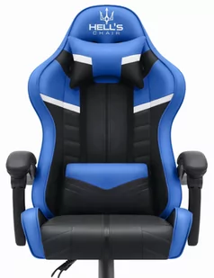 Fotel gamingowy Hell's Chair HC- 1004 BLUE - Fotele gamingowe - miniaturka - grafika 1