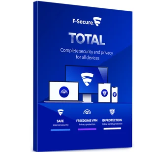 F-Secure Total (3 urządzenia / 1 rok) (EU) - Programy antywirusowe - miniaturka - grafika 1