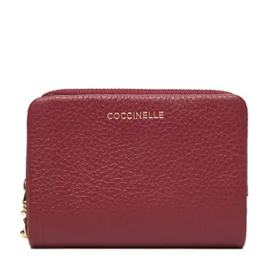 Mały Portfel Damski Coccinelle E2 TBM 11 E9 01 Bordowy - Portfele - miniaturka - grafika 1