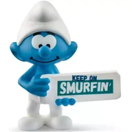 Figurki dla dzieci - Smerf z napisem - SCHLEICH - miniaturka - grafika 1