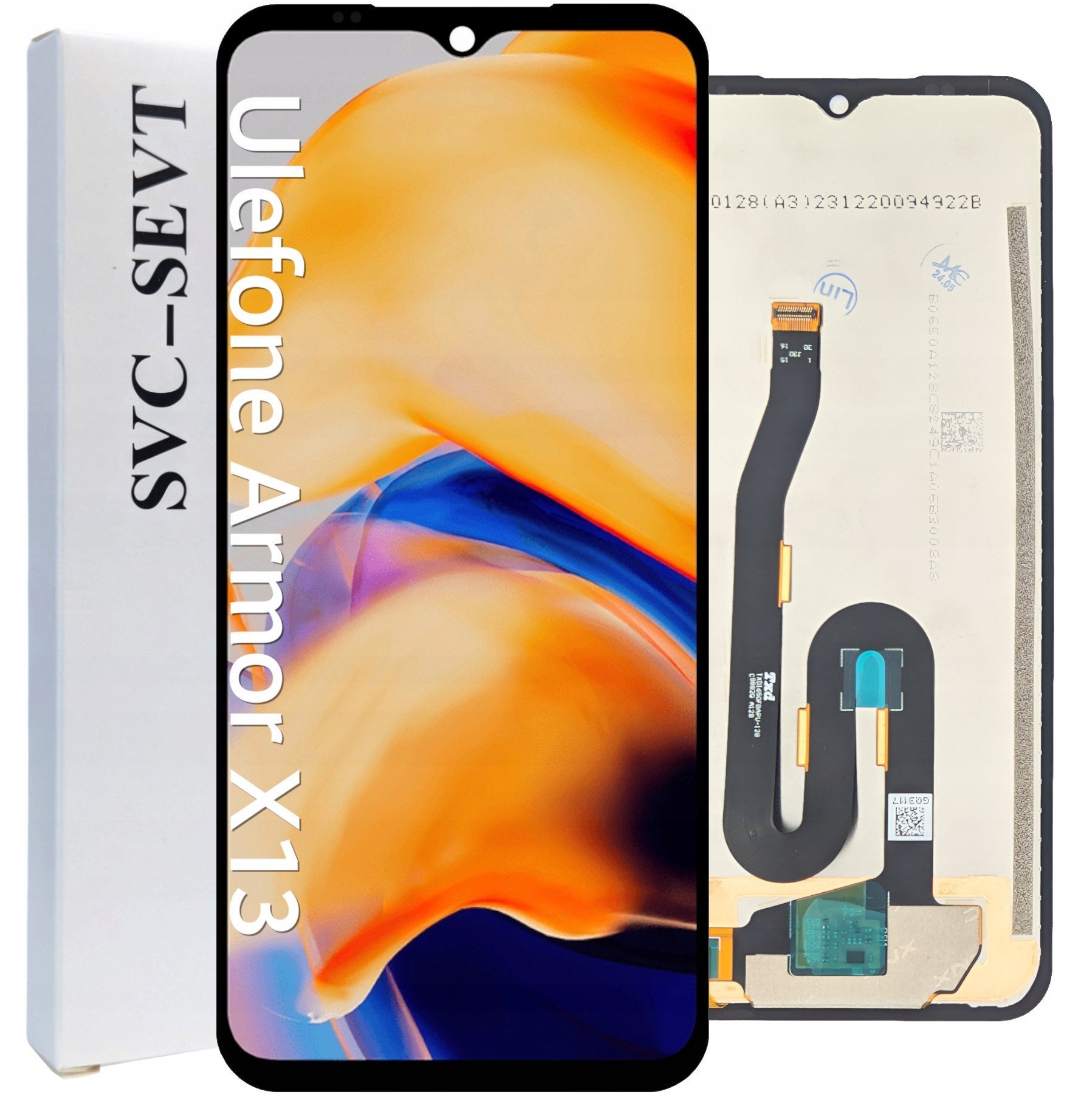 Wyświetlacz do Ulefone Armor X13 Ekran LCD Oryginał Zila 5904858337330