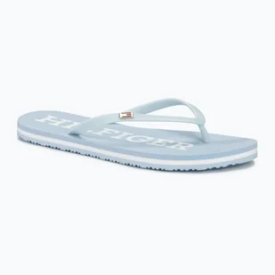 Japonki damskie Tommy Hilfiger Strap Beach Sandal breezy blue - Klapki i japonki damskie - miniaturka - grafika 1