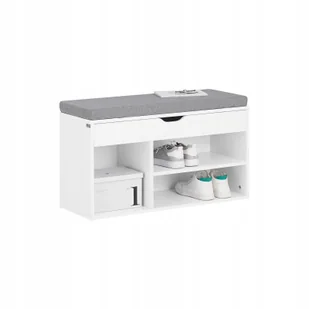 SoBuy Ławka do siedzenia regał Pudełko ze schowkiem butów na buty FSR45-HG - Szafki na buty - miniaturka - grafika 1