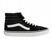 Buty sportowe męskie - Buty Vans Sk8-Hi Black White 43 - miniaturka - grafika 1