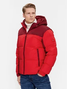 Tommy Hilfiger Kurtka zimowa New York MW0MW32771 Czerwony Regular Fit - Kurtki męskie - miniaturka - grafika 1