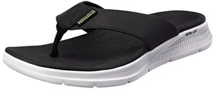 Skechers Męskie klapki Go Consistent Sandal Synthwave, Blk, 40 EU - Klapki i japonki męskie - miniaturka - grafika 1