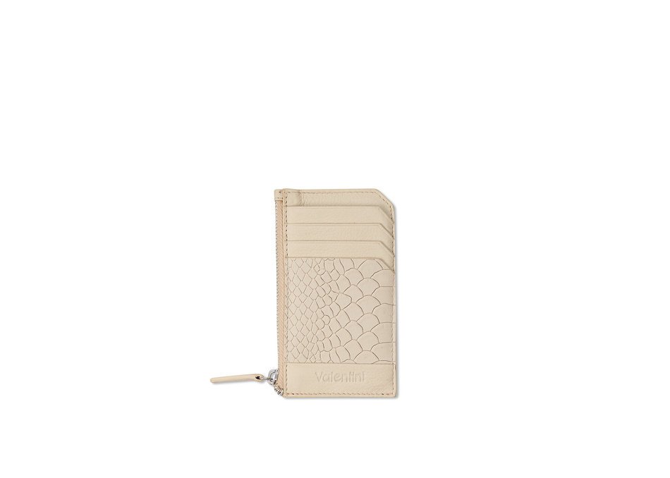 Etui na karty i dokumenty Valentini Caimani 101 beżowe
