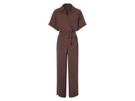 Kombinezony - esmara® Kombinezon damski (Brązowy, S(36/38)) - miniaturka - grafika 1