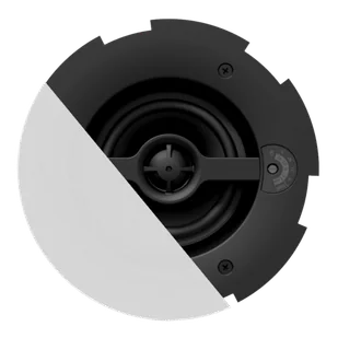Audac PVS CALI424/W Safelatch 2-way 4\" ceiling speaker with Twist-Fix grill White CALI424/W - Głośniki i kolumny - miniaturka - grafika 1