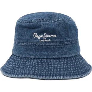 Pepe Jeans London Kapelusz ONDINE | denim - Czapki dla dzieci - miniaturka - grafika 1