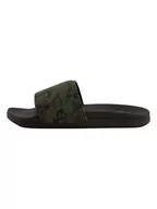 Klapki i japonki męskie - Reef Klapki "Cushion Slide" w kolorze khaki - miniaturka - grafika 1