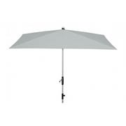 Parasole ogrodowe - KNIRPS Automatic 230 x 150 cm - parasol balkonowy premium z uchwytem Jasnoszary - miniaturka - grafika 1