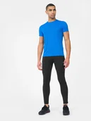 Spodnie sportowe męskie - 4F Legginsy treningowe szybkoschnące męskie XXL - miniaturka - grafika 1