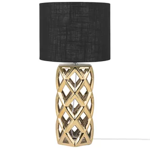 Beliani Lampa stołowa złota 71 cm SELJA - Lampy stojące - miniaturka - grafika 1