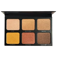 Rozświetlacze do twarzy i ciała - Danessa Myricks Beauty Highlighter Palette Light Work 2 Wyjątkowa paleta rozświetlaczy - miniaturka - grafika 1