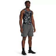 Spodnie sportowe męskie - Męskie spodenki treningowe Under Armour UA Woven Wdmk Shorts - szare - UNDER ARMOUR - miniaturka - grafika 1