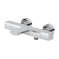 Baterie wannowe i prysznicowe - Cersanit Bateria wannowa termostatyczna Reel chrom - miniaturka - grafika 1