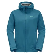 Kurtki damskie - Jack Wolfskin Top Peak kurtka niebieska, XS - miniaturka - grafika 1