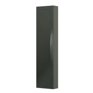 Słupek łazienkowy Oristo Skagen Uni 40x160x17 cm zielony mat OR49-SB1D-40-17 - Szafki łazienkowe - miniaturka - grafika 1