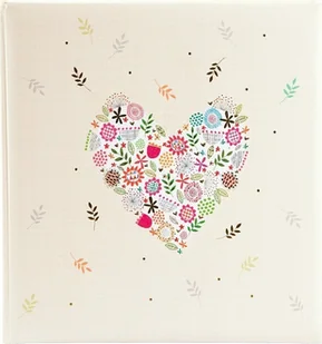 Goldbuch Album GOLDBUCH 08182 Flowers in the Heart 30x31cm 60 pageswhite sheets| corner/splits [V] - Albumy fotograficzne - miniaturka - grafika 1