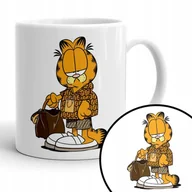 Kubki - Kubek Biały Prezent Dla Dziecka BAJKI Garfield Wz - miniaturka - grafika 1