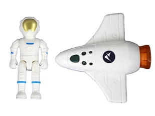 Misja Kosmiczna Zestaw Kosmiczny Rakieta Kosmonauta Kosmos 4 ELE - Modele zdalnie sterowane - miniaturka - grafika 6