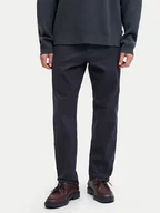 Spodnie męskie - Jack & Jones Chinosy Kane Hank 12286940 Granatowy Relaxed Fit - miniaturka - grafika 1