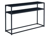 Konsole i sekretarzyki - Konsolka Do Salonu Symphony C 110X30 Czarna - miniaturka - grafika 1