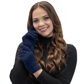 Rękawiczki - Vivisence 7014R Granatowy Uni Rękawiczki Dzianinowe - miniaturka - grafika 1